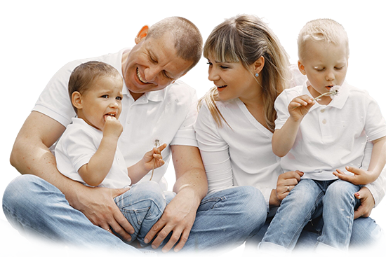 ugandan lady speaking with a child